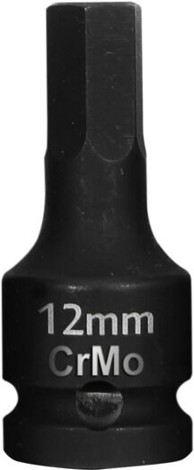 PROLINE Udarni nasadni bit adapter 1/2" HEX 6 mm, L=78 mm